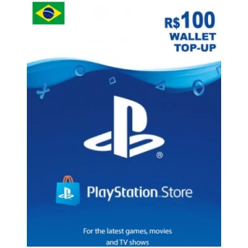 Brazīlija PSN 100 BRL Dāvanu Karte Sony