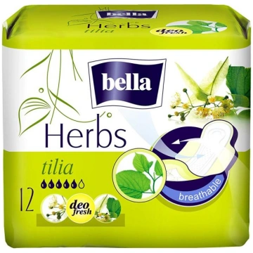 Higiēniskās paketes Bella Herbs Tilia 12gab