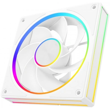 Fan VOLCANO LOOP REVERSE ARGB 120 White | FAN-LOOP