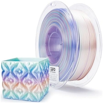 ZIRO Silk daudzkrāsains 3D printera filaments, Sil