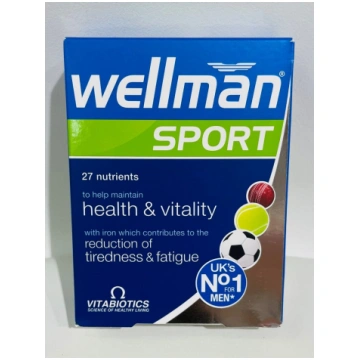 Wellman Sport vitamīni vīriešiem, 30 tabletes Vita