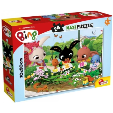 supermaxi puzzle 24 bing -wering nature! Lisciani