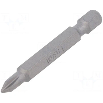 Screwdriver bit | Phillips | PH1 | 1/4" | Overall 