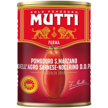 Nomizoti tomāti MUTTI San Marzano Dop, 400g