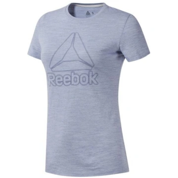 T-krekls reebok te marble logo tee ec2323