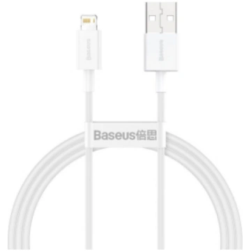 Baseus CABLE LIGHTNING TO USB 1M/WHITE CALYS-A02