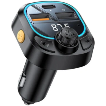 FM modulators yesido FM car charger Y70 Black