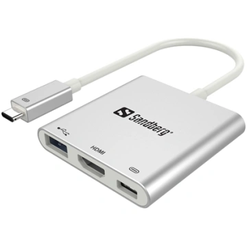 Sandberg USB-C Mini Dock HDMI+USB 136-00