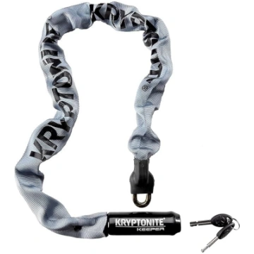 Kryptonite Keeper 785 slēdzene ar ķēdi pelēka ANEB