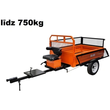 Piekabe RURIS 750S (līdz 750kg)
