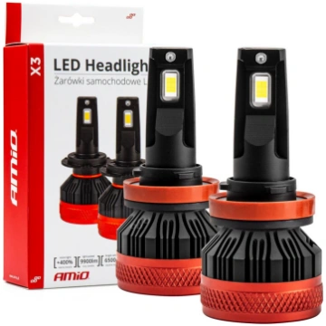 LED Auto spuldzes Headlights X3 Series H8/H9/H11/H