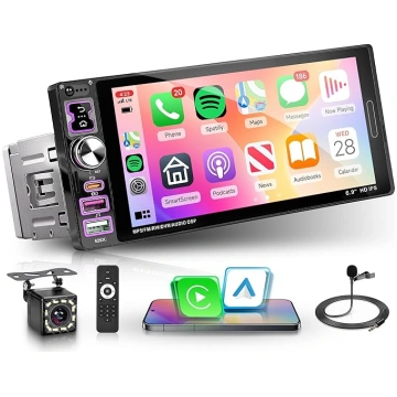 Rimoody Auto radio 1 DIN ar Carplay Android IOS/An
