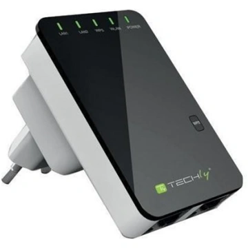 Access Point Techly 300N Wall Repeater2 (I-WL-REPE