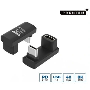Adapter USB MicroConnect USB-C - USB-C Czarny (Pre
