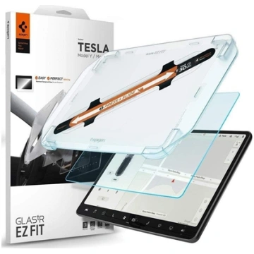 Spigen SZKO HARTOWANE SPIGEN GLAS.TR EZ FIT TESLA 