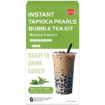 Ātrās Matcha bobas komplekts 210g KLKW