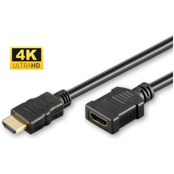 Microconnect HDMI 2.0 pagarinātāja kabelis 2m vīri