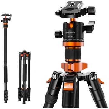 K&F Concept K254A3 Tripod with BH-28L Ball Head