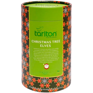 Ceilonas zaļā tēja Christmas Tree Elves Ziemassvēt