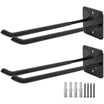 Joyseedi 2 garāžas āķu komplekts Heavy Duty Black 