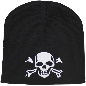 Melna cepure "Beanie skull"