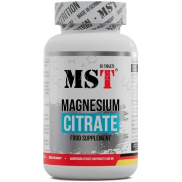 MST Magnesium Citrate mg 180 tab MST® NUTRITION