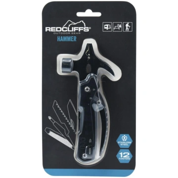 Redcliffs SURVIVAL KOMPLEKTS TOURIST HAMMER 12in1