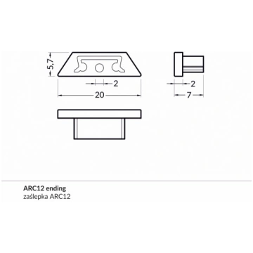 Set tappi ARC12 piatto
