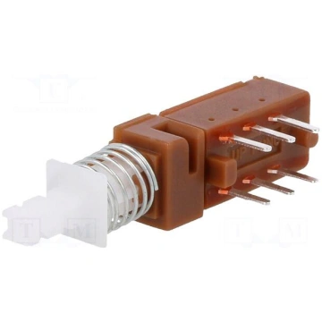 Switch: push-button | Pos: 2 | DPDT | 0.5A/100VAC 