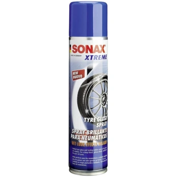 SONAX Xtreme riepu melna krāsa, glancēta, 400ml