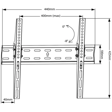 MACLEAN BRACKETS MC-862 Original Extra Sturdy Adju