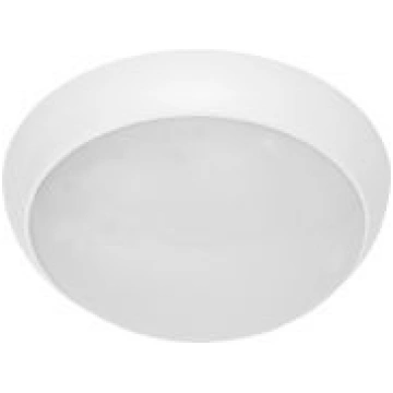 Plafons v/a SATURN 1x75W E27 IP54 balts prizmatisk