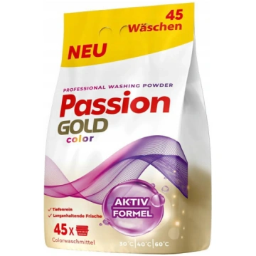 Veļas pulveris WASCHKONIG PASSION GOLD 2,7 kg krās