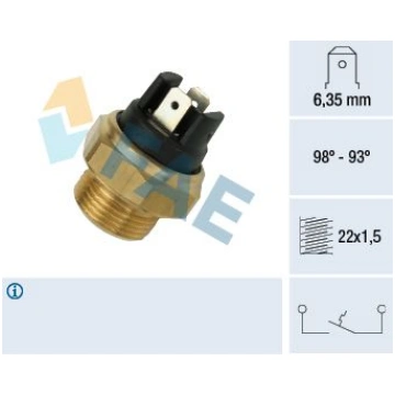 FAE 37400 Termoslēdzis, Radiatora ventilators