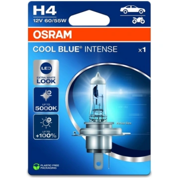 CAR LIGHT BLUE INTENSE 60/55W 12V H4 64193CBN-1BL 