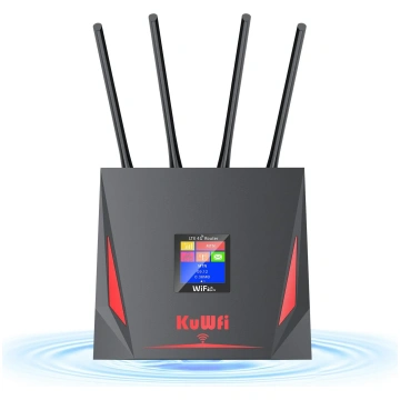 KuWFi 4G SIM, KuWFi maršrutētājs 4G LTE WLAN Cat4 