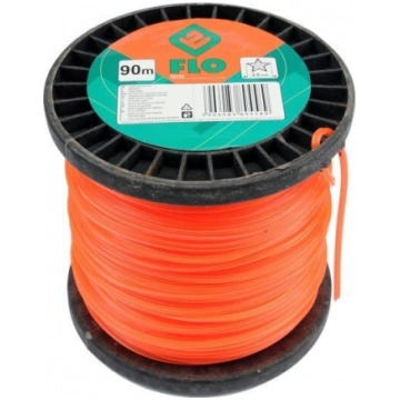 Flo zāles pļāvēja vads, 89458, 2.6mm, 90m, zvaigžņ