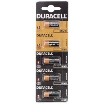 Battery: alkaline | 23A,8LR932,A23 | 12V | non-rec