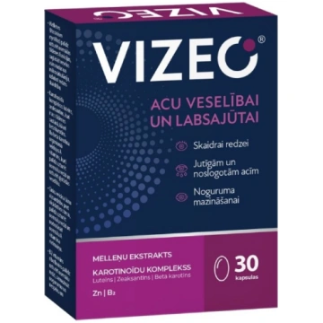 VIZEO kapsulas N30