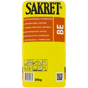 Betons SAKRET BE B-25 25kg 4751006561830