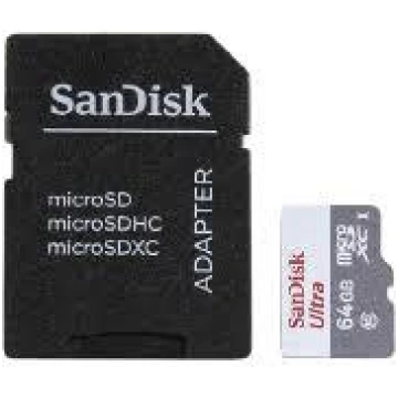 Sandisk Ultra microSDXC 64GB + Adapter ( SDSQUNR 0
