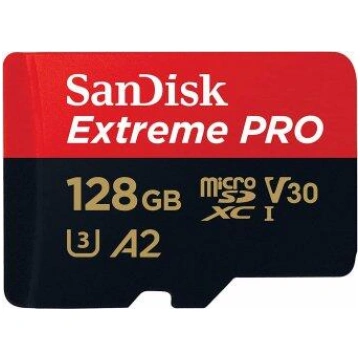 SanDisk Extreme PRO 128GB MicroSDXC Atmiņas karte 
