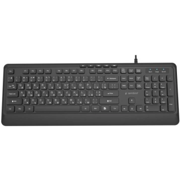 KEYBOARD MULTIMEDIA USB CYRILL/BLACK KB-MCH-05-CYR