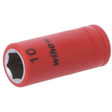 Socket: 6-angles; insulated,socket spanner; HEX 10