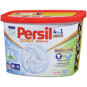 Veļas kapsulas Persil Expert Discs Sensitive, 23 W