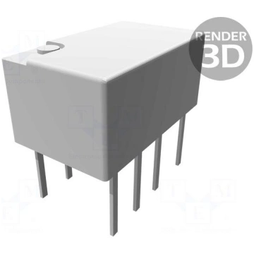 Relay: electromagnetic | DPDT | Ucoil: 12VDC | 2A 