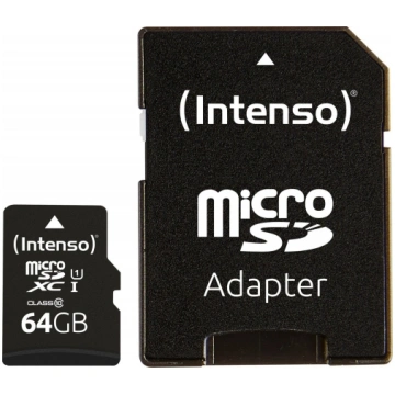 Intenso UHS-I Performance 64 GB microSDXC, memory 
