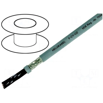 Wire | F-CY-OZ | 3x2,5mm2 | tinned copper braid | 
