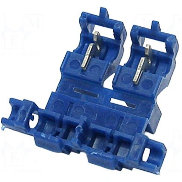 Fuse holder | 19mm | on cable | Leads: leads x2 | 
