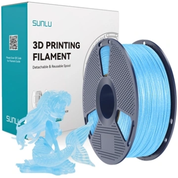 SUNLU PLA Filament (Shiny Blue) PLA Twinkling Blu